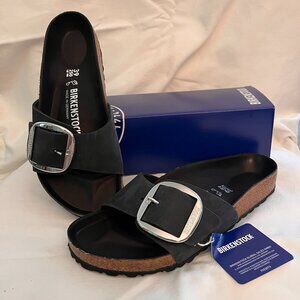 Birkenstock Madrid Big Buckle Oiled Leather 39
